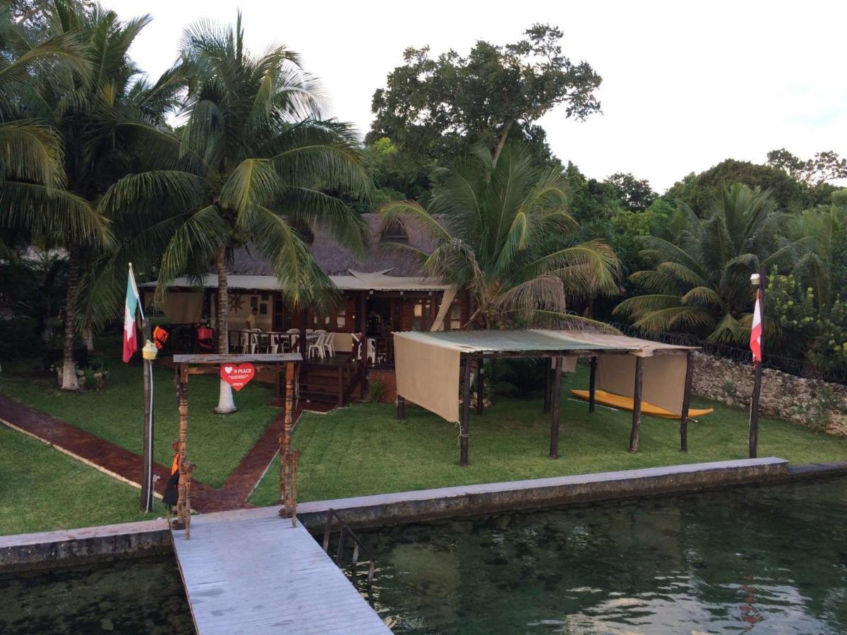 Coras Place Bacalar Lagoon Front 외부 사진