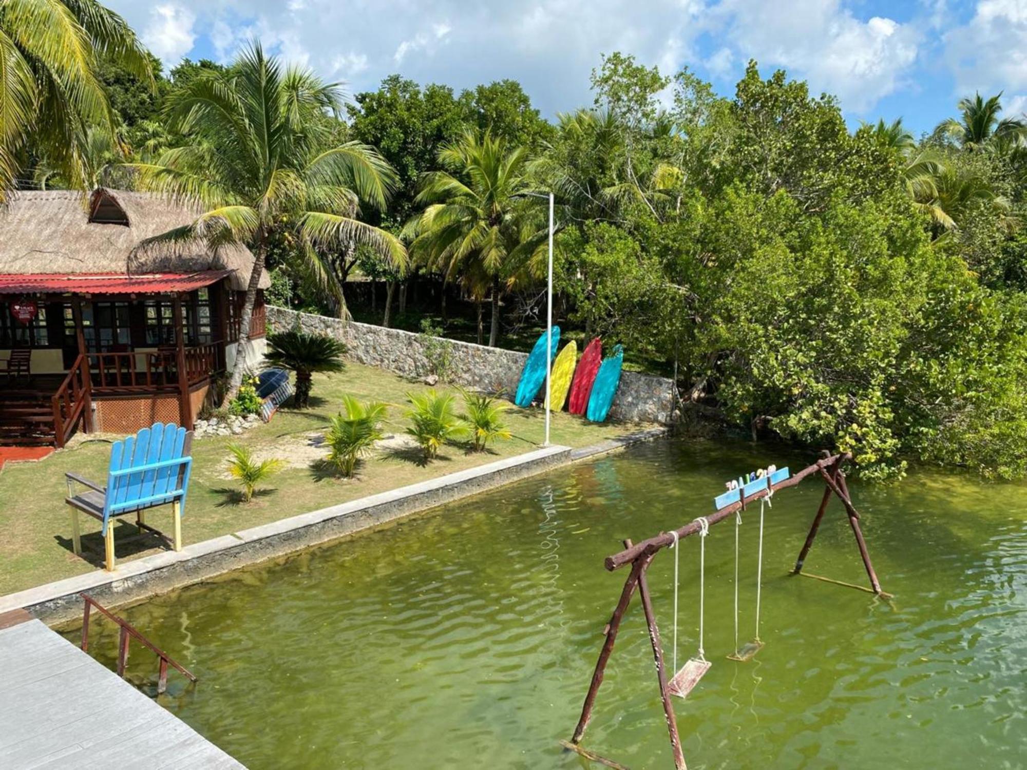 Coras Place Bacalar Lagoon Front 외부 사진