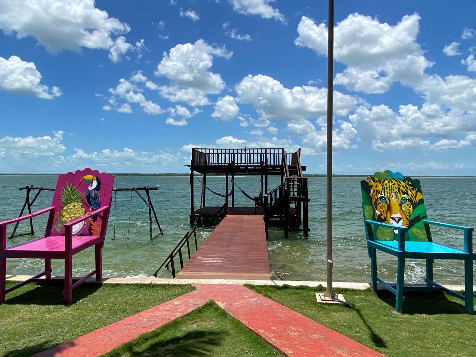 Coras Place Bacalar Lagoon Front 외부 사진